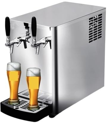 Dispensador De Cerveza Fría Acero Inoxidable, Enfriador Barril, Nevera FáCil De Limpiar(Light green)