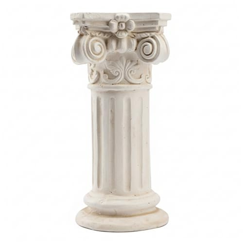 Xoeryoy Roman Column Pedestal - Hand Carved Classic Wedding Pillars & Plant Stand, 15.75 Tall High-Strength Roman Columns and Pillars Decor ;1 ;1