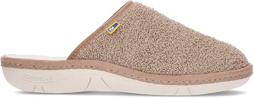 Nordikas Damen Hausschuhe 2008 Frottee, beige, 35 EU