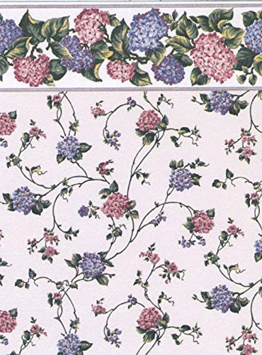 Melody Jane Puppenhaus Kismet Rosa Miniatur Druck 1:12 Maßstab Tapete 3 Blätter, Wandtatzen, eventuell Anleitung, für Mädchen ab Kindesalter, Blumig