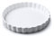 WM Bartleet & Sons - Traditional Porcelain Round Flan Dish, (22cm) – Premium Quiche and Tart Baking Dish - Made from 100% Porcelain – Classic Smooth Glazed Finish