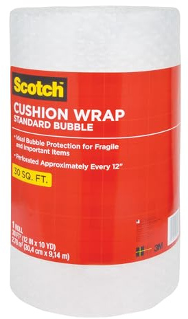 Scotch Cushion Wrap, 12 in x 30 ft | 1 Roll/Pack