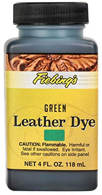 Fiebing's Leather Dye - 4 fluid ounce, Green