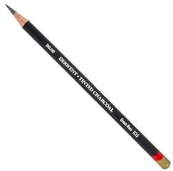 Derwent TC15 Tinted Charcoal Pencil - Green Moss