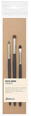 Jacksons Pastel Brush Set - of 3