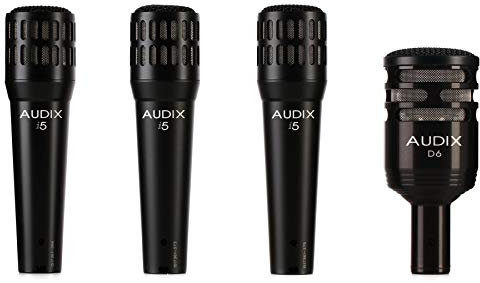 Audix DP4 4 Mikrofonen Kit für Akku