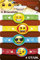 Partygeschenke - Emoji-Silikon-Armbänder - 4er-Pack