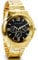 JewelryWe Herren Armbanduhr, Edelstahl Legierung, Luxus Elegant Business Analog Quarz Uhr mit Schwarz Digital Zifferblatt