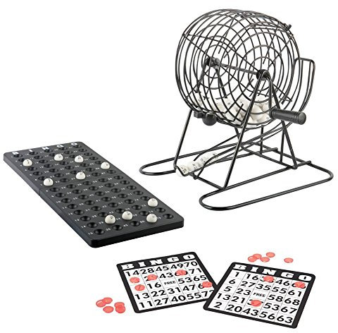 VEDES Großhandel 0061058834 Natural Games Bingo mit Metallkorb