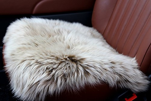 Förster-Fellnest Top Fellauflage, Sitzauflage echt Lammfell - gemütliches Sitzkissen, kein Sitzbezug - Atmungsaktiv und temperaturausgleichend, das ganze Jahr - Vordersitz und Rücksitz
