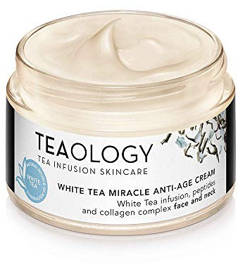 Teaology Tea Infusion Skincare White Tea Miracle Anti-Age Cream, 50 ml
