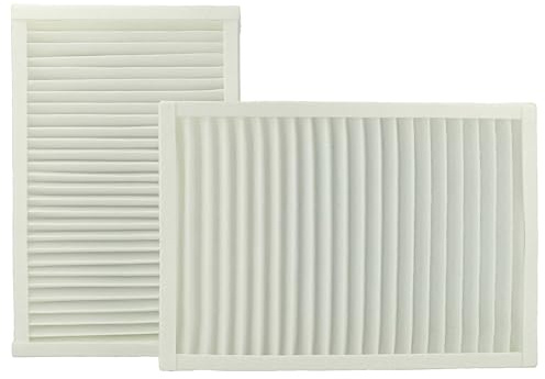 vhbw set di filtri (2 pezzi) sostituisce Viessmann 7543981 per unità di ventilazione - filtro aria di scarico (G4), filtro aria di mandata (F7)