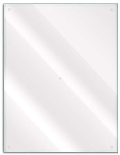 Wallario Herdabdeckplatte/Spritzschutz aus Glas, transparent - durchsichtig, 1-teilig, 40 x 52 cm, für Ceran- und Induktionskochfelder