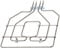 SPARES2GO Grill Element compatible with Bosch Oven Cooker 2800W 230V HBA HBF HBN HC HE HG HK HL HS HX
