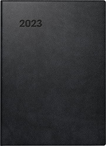 BRUNNEN Wochenkalender Modell 731 2023 Blattgröße 10 x 14 cm schwarz