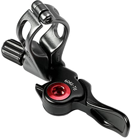 Harilla Mountainbike Sattelstütze Dropper Fernbedienung Hebel 22, Lenkerklemmung Fahrrad Sattelstütze Leichte Aluminiumlegierung Schalthebel Mechanisch