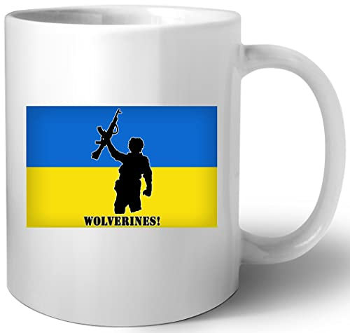 Luxogo Ukraine Wolverines Ceramica Tazza Mug