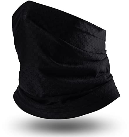 Senbaler Unisex Schlauchtuch,Loop Schal,Multifunktionstuch für Radfahren Laufen Sport,Hochelastisch Nylon (01)