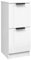 vidaXL Sideboard Kommode Anrichte Schrank Beistellschrank Mehrzweckschrank Standschrank Flurschrank Hochglanz-Weiß 30x30x70cm Holzwerkstoff
