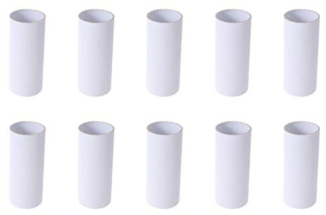 Sewroro 30 Stück Bastelrollen Aus Kraftpapier Pappröhren 4X10 cm Für DIY-Kunst Zeichnen Basteln Und Kreative Projekte Für Kindergarten Schule Und Kunstunterricht