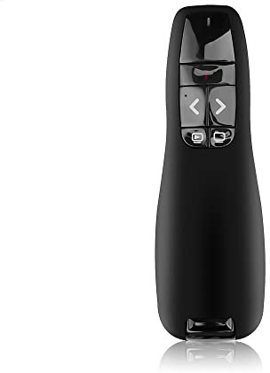 Receptor USB Inalámbrico R400 de 2,4 Ghz, Presentador, Puntero, Bolígrafo, Giro de Página, Control Remoto para Presentación en la Oficina