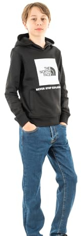 The North Face Unisex Kinder Boy’s Drew Peak P/O Hoodie Kapuzenpullover (1er Pack)