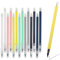 CIOUYAOS 14pcs Ewiger Bleistift, Tintenlose mit 14pcs Ersatz Stift-Mine, Makaron Dauerbleistift Everlasting Ohne Anspitzen Eternal Schreibstift für Kinder Schule Künstler Schreiben Skizze Zeichnung