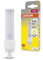 OSRAM DULUX LED D10 EM, G24D-1, 5W, 540lm, 3000K, colore della luce bianco caldo, testa girevole per luce direzionale, sostituzione LED per lampade fluorescenti compatte con attacco G24D-1