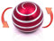 Kinetic Fidget Desk Toys, Fidget Toys for Adults, Cool Gadgets Cool Stuff for Kid Children Teen (red-White)