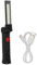 worklight Linterna Taller LED Recargable, Linterna de Trabajo 360° Rotate 5 Modos Lámpara de Inspección, Portátil con Base Magnética y Gancho para Taller Cámping (2 unidades pequeña 11+9)