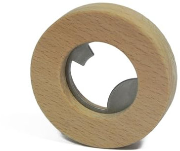 Wooden World- Getränke- und Bieröffner, Flaschenöffner - rund