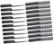 Angoily Zubehör 40St haarschneideschere set friseurbedarf Haarschneidezubehör Haarschneide-Accessoires Haarschneide-Set Abend Kamm Schönheitsprodukte 701a Neckender Kamm