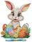 NSXIN 5D Diamond Painting Ostern Deko, DIY Diamant Malerei Bilder Kit Ostern Tisch Dekoration, Handwerk Applique Mosaik Hase Ostereier Dekoration (Stil N)