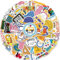 VIKY® Einschulung Sticker Schulanfang Aufkleber für Mädchen Jungen, Schuleinführung Sticker Set für Schulkind Schulanfang Geschenke, Einschulung Deko Sticker für 1. Schultag Party Mitgebsel Geschenk