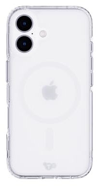Tech21 EvoClear for iPhone 16 Compatible with MagSafe - Impact Protection Case - in Clear