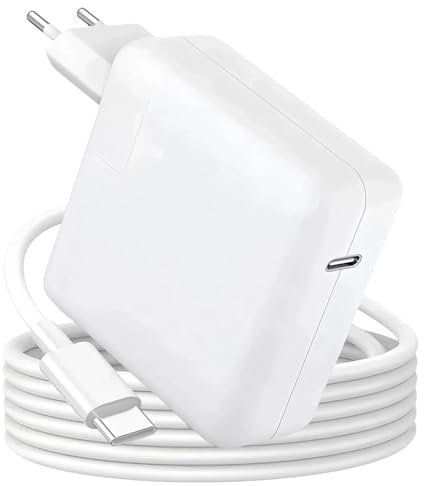 Applicable à Chargeur Mac-Book Air USB C 67W, Chargeur Rapide pour Ordinateur Portable pour MacBook Pro/air 13-15 Pouces 2018-2024, Compatible avec iPad Pro, Huawei, Lenovo, HP, Samsung, Dell