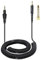 Taoricen Cable de audio Compatible con Pioneer DJ HDJ-CUE1 HDJ-CUE1BT HDJ-X5 HDJ-X7 HDJ-S7 Auriculares, Retráctil Cable de muelle, con 6,35-mm Adaptador (2,5 m)