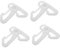 KOMBIUDA Flagpole Snap Clips Set of 8 Heavy Duty Nylon Flags Attachments Universal for Boat Garden Sports Field Flagpoles