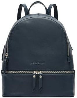 Liebeskind Berlin Rucksack „Alita“ I Hochwertiger Backpack aus weichem Rindsleder mit Reißverschlussfächern und verstellbarem Schulterriemen I Damen-Rucksack
