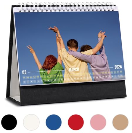 Personalisierter Kalender 2026 Individueller Kalender Mit Ihrem Foto Als Einzigartiges Geschenk Für Familie, Freunde, Zum Neujahr, Zu Weihnachten, Zur Dekoration (Personalise Calendar-Style 5)