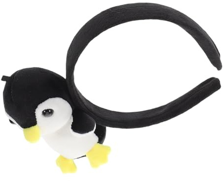 Plüschtier Stirnband Pinguin für Halloween Feier, Party und Make Up