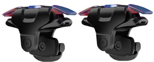 PERSELOSO Mobile Game Controller Trigger Auslöser für Handy Metallgriff mit Rutschfesten Silikonpads Langlebiges Spielzubehör für Mobiles Gaming