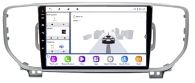 Coche de Doble DIN Radio para KIA Sportage 4 KX5 2016-2018 Android 15 9 Inches Pantalla Coche FM Am Bluetooth USB para, 4Core 2G+32G