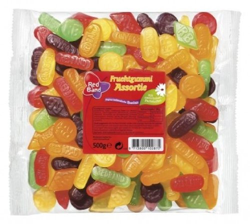 Red Band Fruchtgummi Assortie 500 g