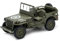 Welly - 18036 - Véhicule Miniature - Modèle À L'échelle - Jeep Willys Us Army - Echelle 1/18