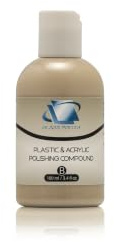 Glass Polish 3.4oz (100ml) Plastic & Acrylic Polishing Compound for Professional High-Gloss Micro Finishes - GP14018