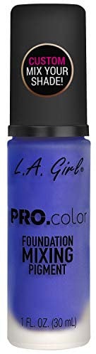 L.A. Girl Cosmetics Mezclador De Base Pro.Color Mixing Pigment Azul