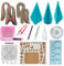 Woohome Papier Streifen Quilling Werkzeug-Set, Papier Quilling Set mit 36 Farben 880 Streifen Quilling Papier und 12 Quilling Werkzeuge