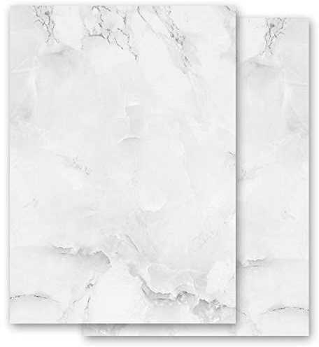 Briefpapier Marmor & Struktur MARMOR HELLGRAU - DIN A6 Format 100 Blatt - Paper-Media