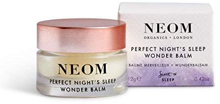 NEOM Perfect Night's Sleep Wonder Balm, 12g | Smoothing Moisture for Lips & Dry Skin | Lavender & Chamomile | Scent To Sleep